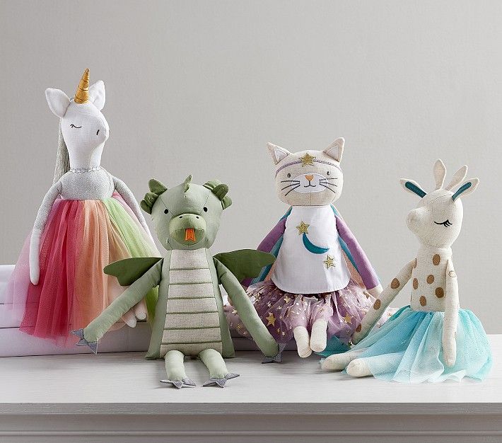 Designer Soft Animal Doll Collection | Pottery Barn Kids