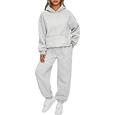 AUTOMET Womens 2 Piece Outfits Lounge Hoodie Sweatsuit Sets Oversized Sweatshirt Baggy Fall Fashi... | Amazon (US)