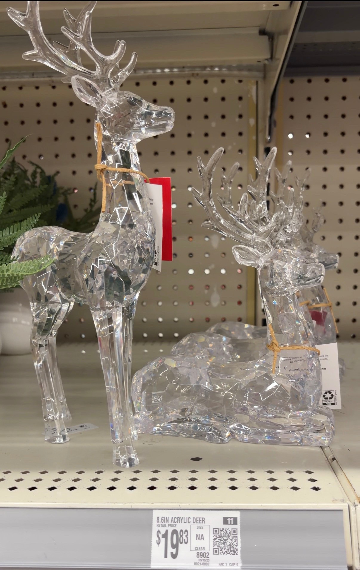 Love these acrylic deer at Walmart! 
Holiday decor. Christmas decor. Walmart Christmas 

#LTKSeasonal #LTKHome #LTKHoliday