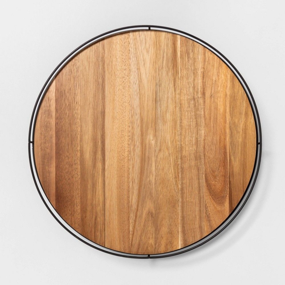 18"" Lazy Susan - Hearth & Hand with Magnolia, Brown Black | Target