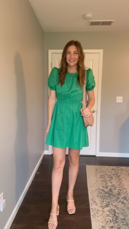 Comment DRESS to shop. How cute is this cutout Kiki dress for summer?! 💚 Comes in 3 other colors for under $30. Fits true to size. I am 5’11 and got my true to size large. 

#LTKSeasonal #LTKfindsunder50 #LTKstyletip