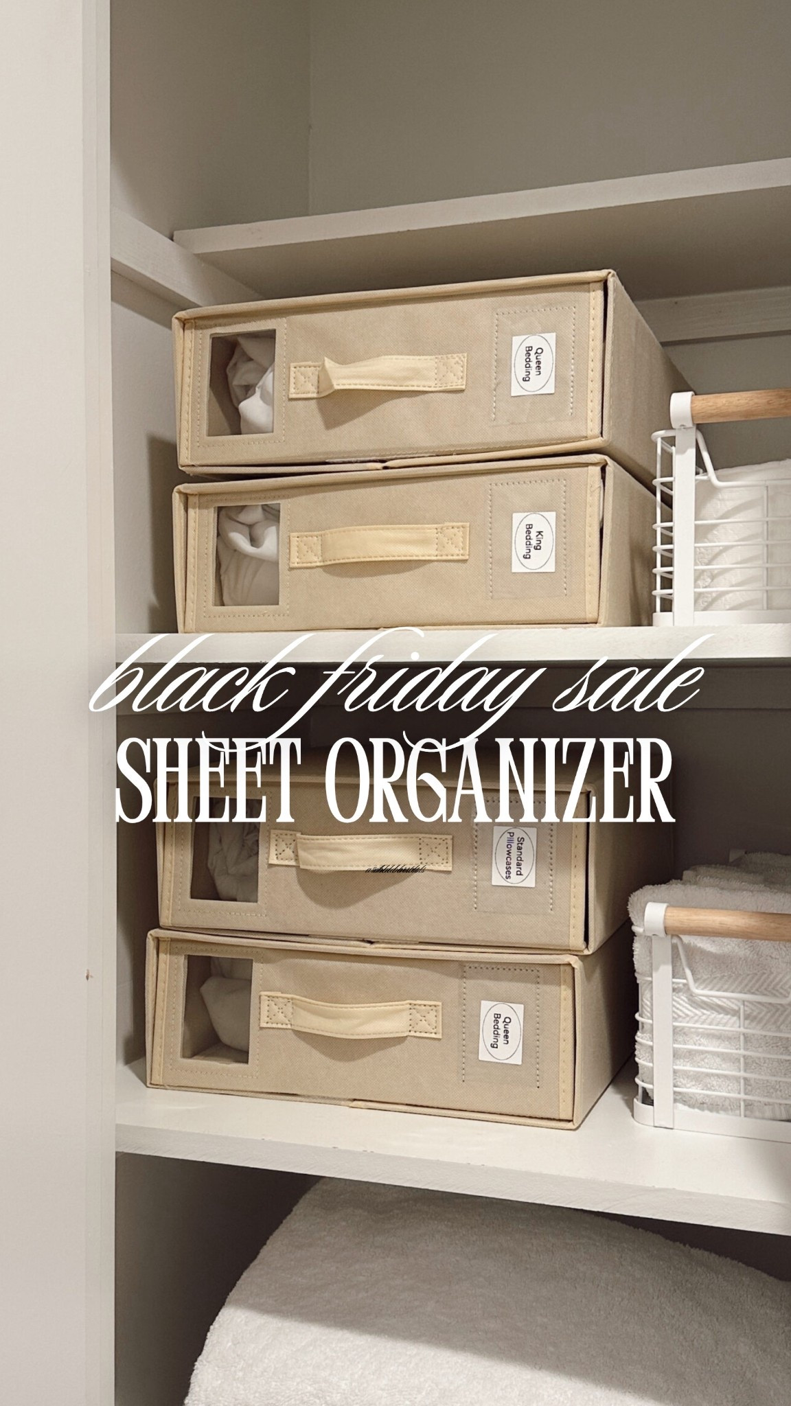 BLACK FRIDAY FAVORITE: Amazon sheet organizers 

Black Friday, gift ideas, gifts, holiday gifts, christmas gift, amazon finds, home decor, furniture

#LTKCyberWeek #LTKHoliday