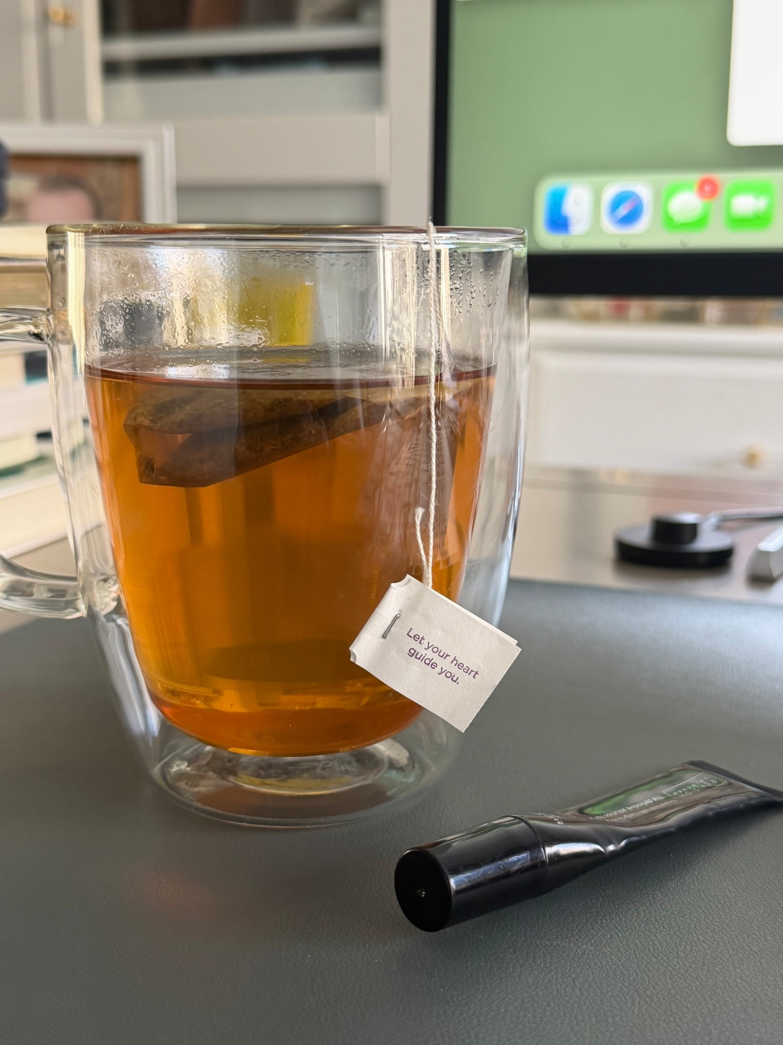 Hot mug of tea is like a warm hug 🫖
#bodum #amazon 

#LTKmorningroutine #LTKdayinmylife #LTKselfcare