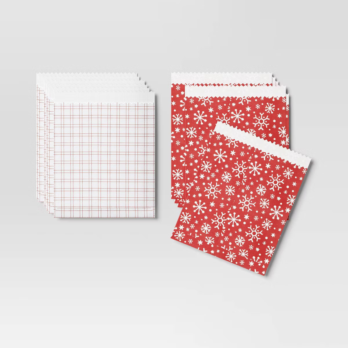 20ct Christmas Snowflake Paper Gift Bags White - Wondershop™ | Target
