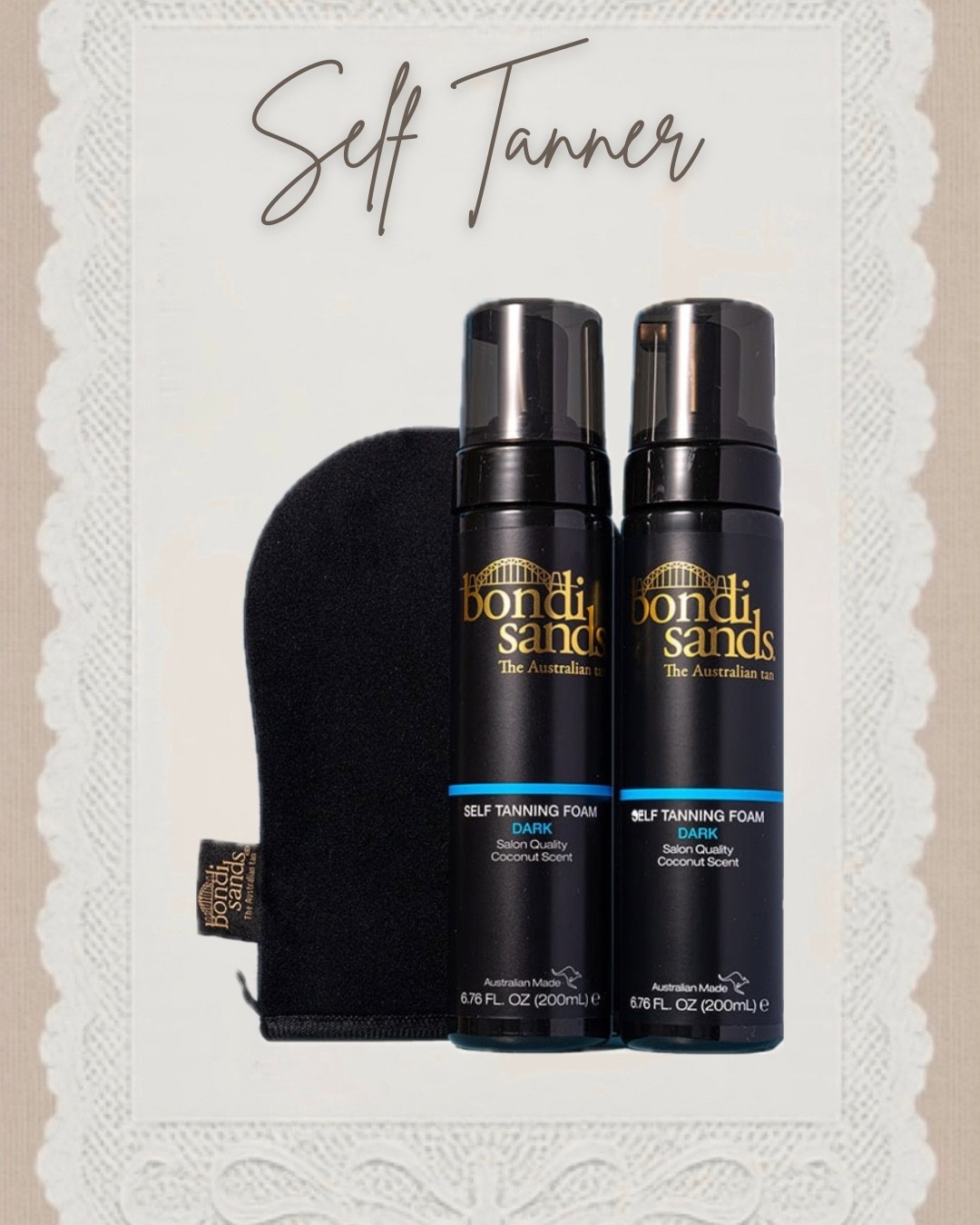 The secret to a year-round glow! ✨ 

I’ve tried so many self-tanners, but I always come back to Bondi Sands. It gives the most natural, streak-free tan without that typical "fake tan" smell—the coconut scent is everything. 🥥
I personally use the shade Ultra Dark for that perfect sun-kissed look. 

Don't forget the application mitt for a flawless finish! ✨

#LTKselfcare #LTKgrwm #LTKdayinmylife