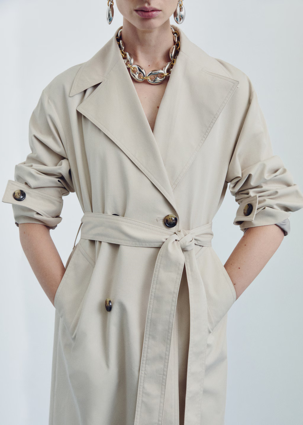 Maxi link necklace | MANGO (US)