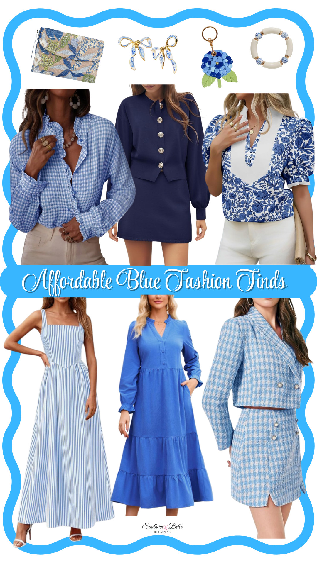 Blue Fashion Finds || Early Spring Fashion || Blue Amazon Fashion Finds 

 