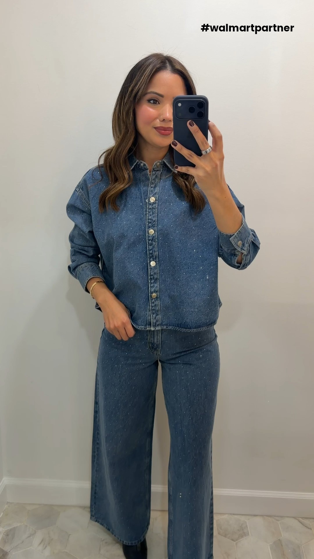 #walmartpartner Walmart denim set 😍 #walmartstyle @walmartstyle