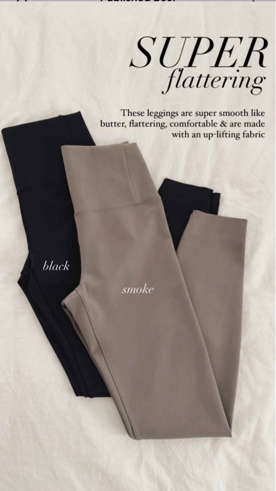 SUPER flattering✨
These leggings are super smooth like butter, flattering, comfortable & are made with an uplifting fabric StylinByAylin, Aylin

#LTKStyleTip #LTKActive #LTKSeasonal