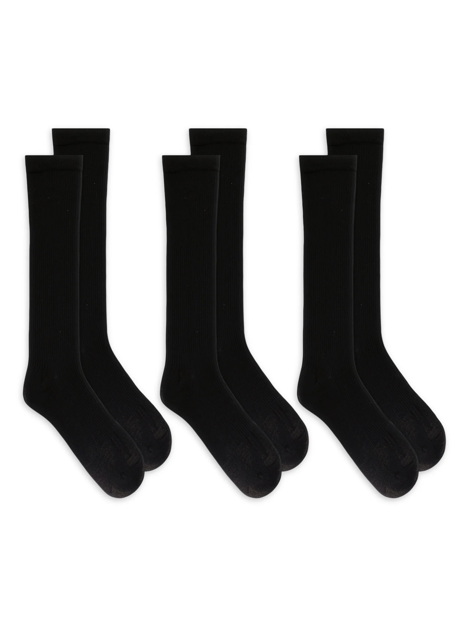 Dr. Scholl's Women's Travel Compression Knee High Socks 3 Pack | Walmart (US)