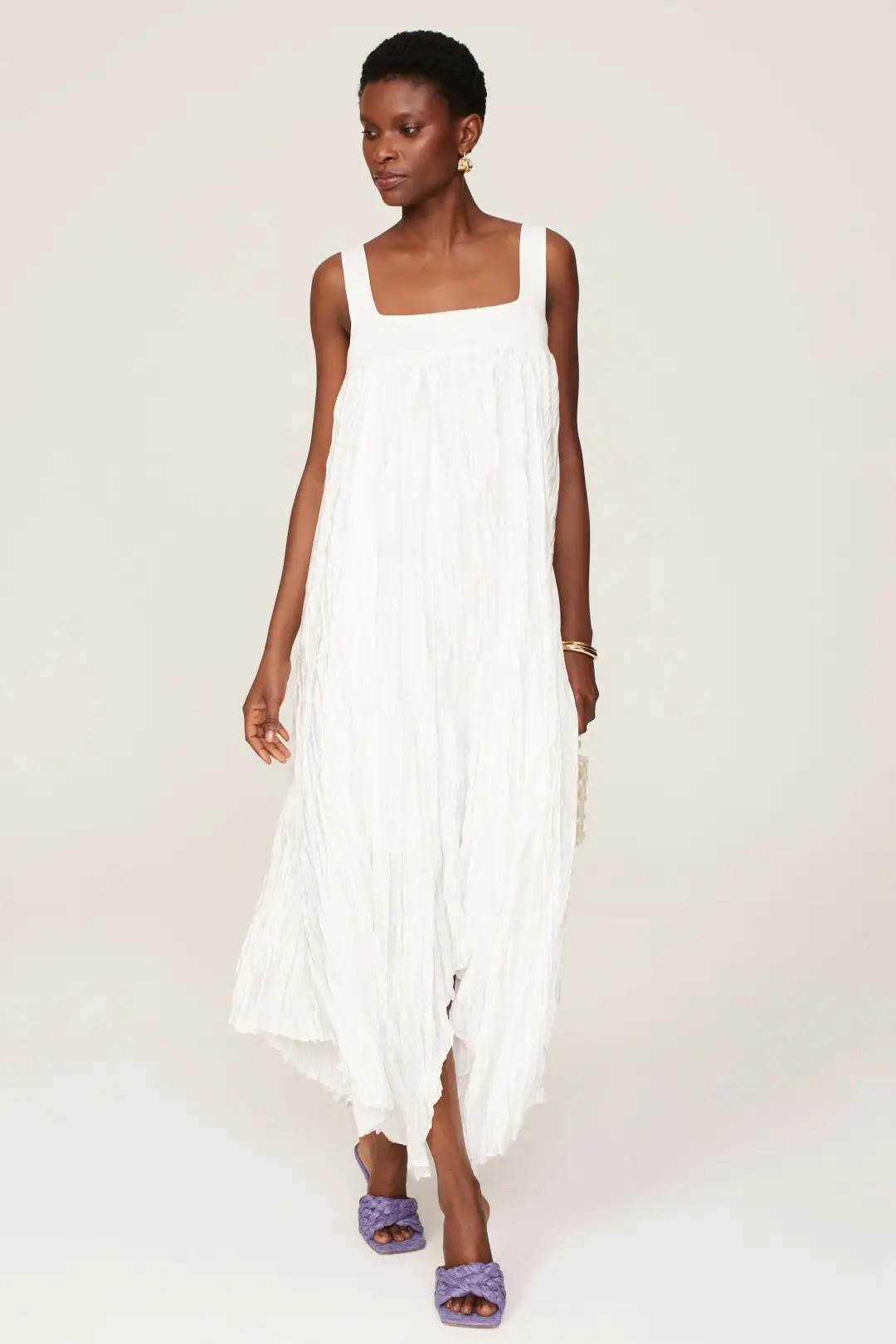 Empire Pleated Maxi | Rent the Runway