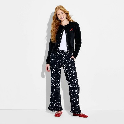 Women's The Devil Wears Prada Character Graphic Cardigan - Black S | Target