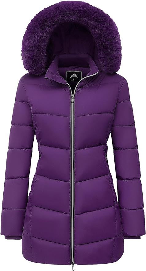 MOERDENG Women's Winter Windproof Warm Down Coats Waterproof Thicken Hooded fashions Puffer Jacke... | Amazon (US)