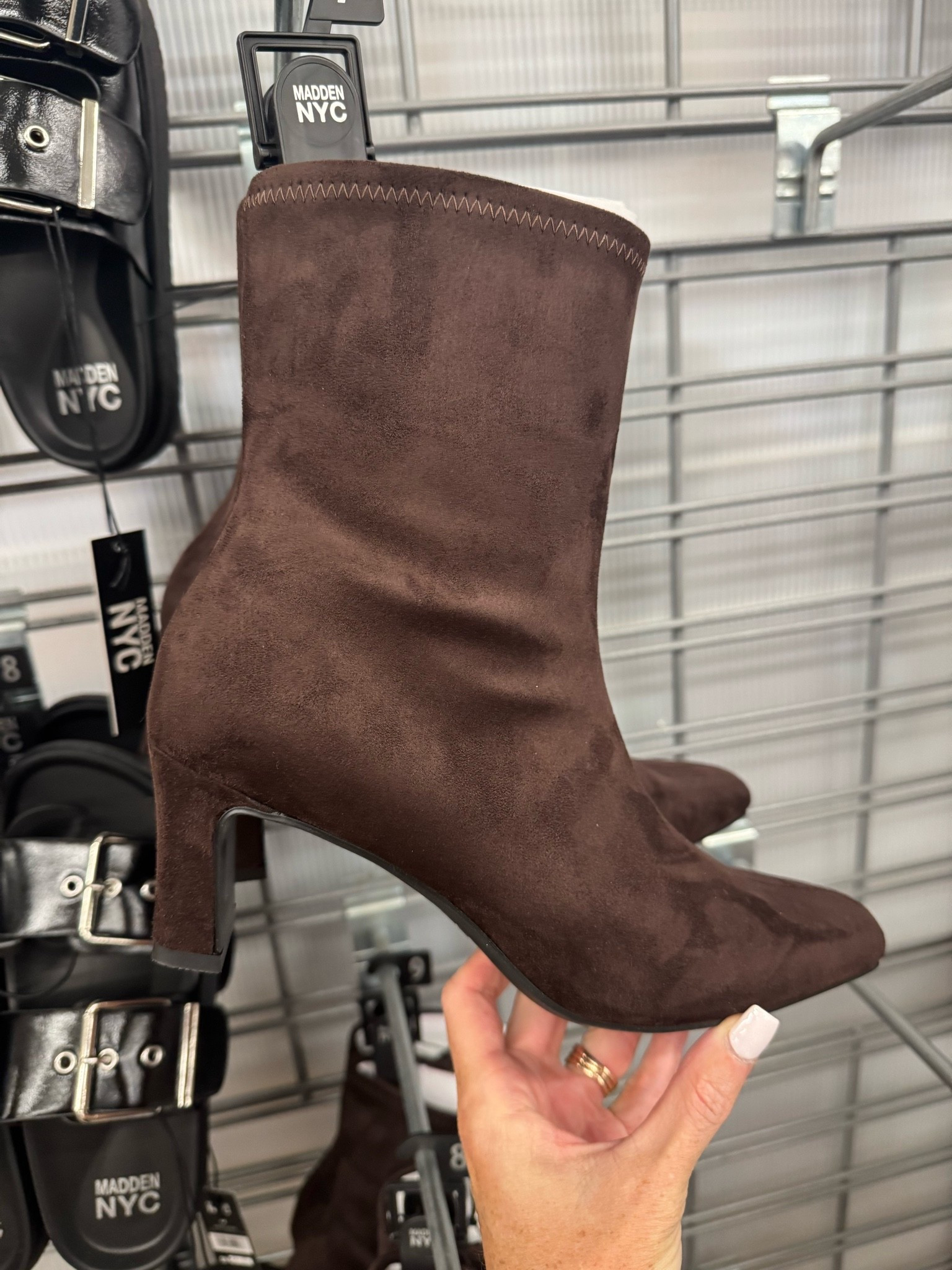 Walmart✨ Madden NYC Women's Faux Suede Heeled Booties

#LTKootd #LTKWorkwear #LTKSeasonal
