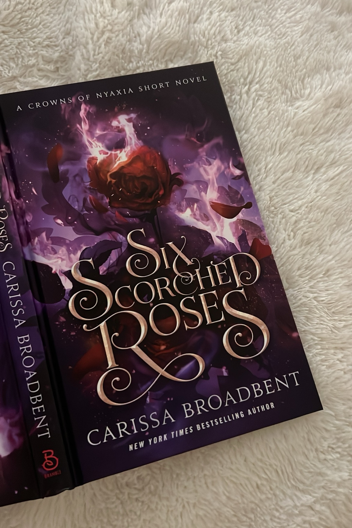 @carissabroadbentbooks six scorched roses #romantasy