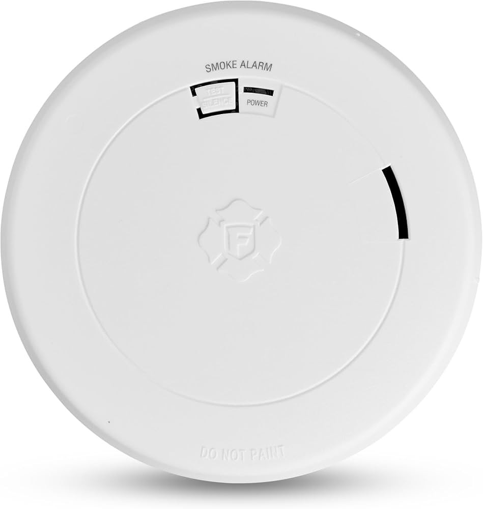 First Alert SM210, 10-Year Sealed Battery Smoke Alarm with Slim Profile Design, 1-Pack | Amazon (US)