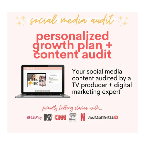 Social media marketing plan, Instagram Audit, Instagram growth, small business marketing, TikTok ... | Etsy (CAD)