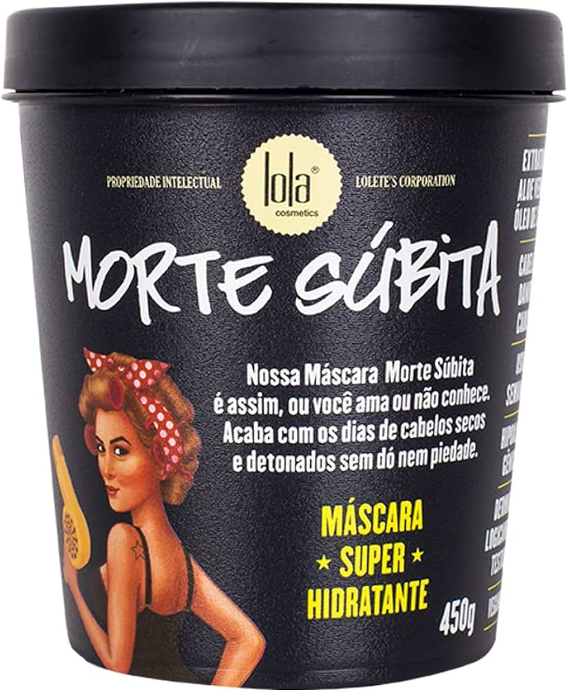 Lola Cosmetics, 25834, Morte Súbita - Máscara Super Hidratante, 450g | Amazon (BR)