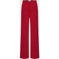 Plain Straight Leg Pants - Red / S | Urban Revivo