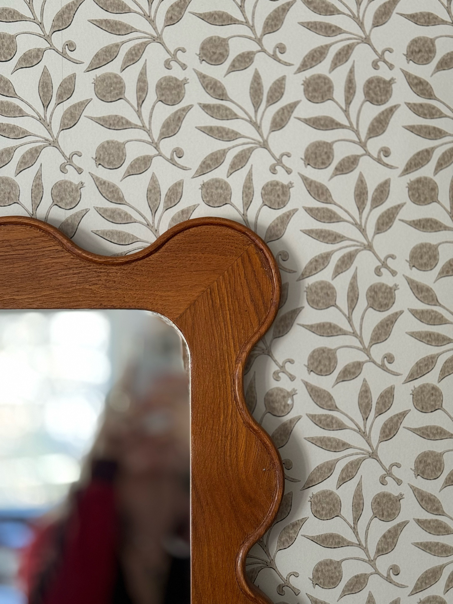 The start of something beautiful in our bedroom. 

Morris & Co. Floral Wallpaper, British design, Perigold, interior design, Lulu & Georgia, Sarah Sherman Samuel, ripple mirror, scalloped mirror, floor mirror 

#LTKhome