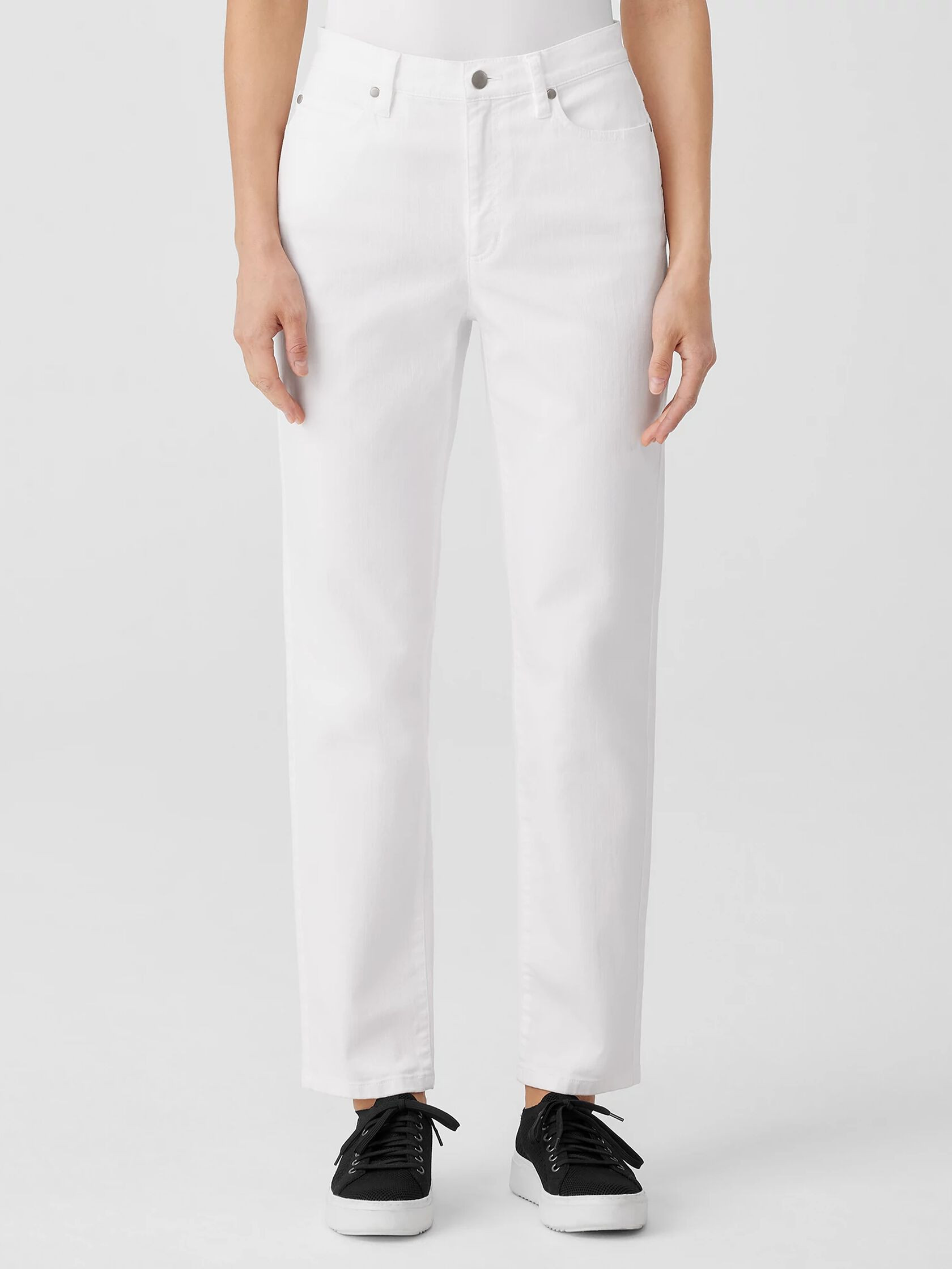 Organic Cotton Denim Slim Jean | Eileen Fisher