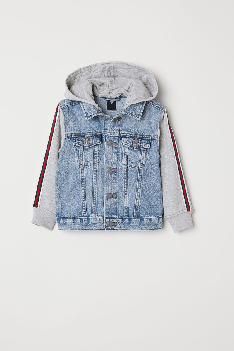 H&M Hooded Denim Jacket $34.99 | H&M (US)