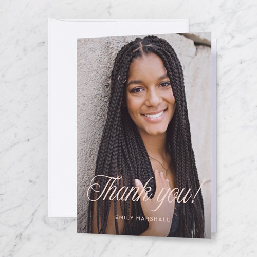 Academic Shine 3x5 Folded Card by Yours Truly | Shutterfly