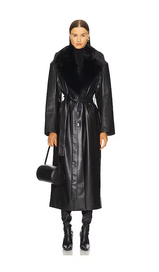 Sarita Coat in Black | Revolve Clothing (Global)