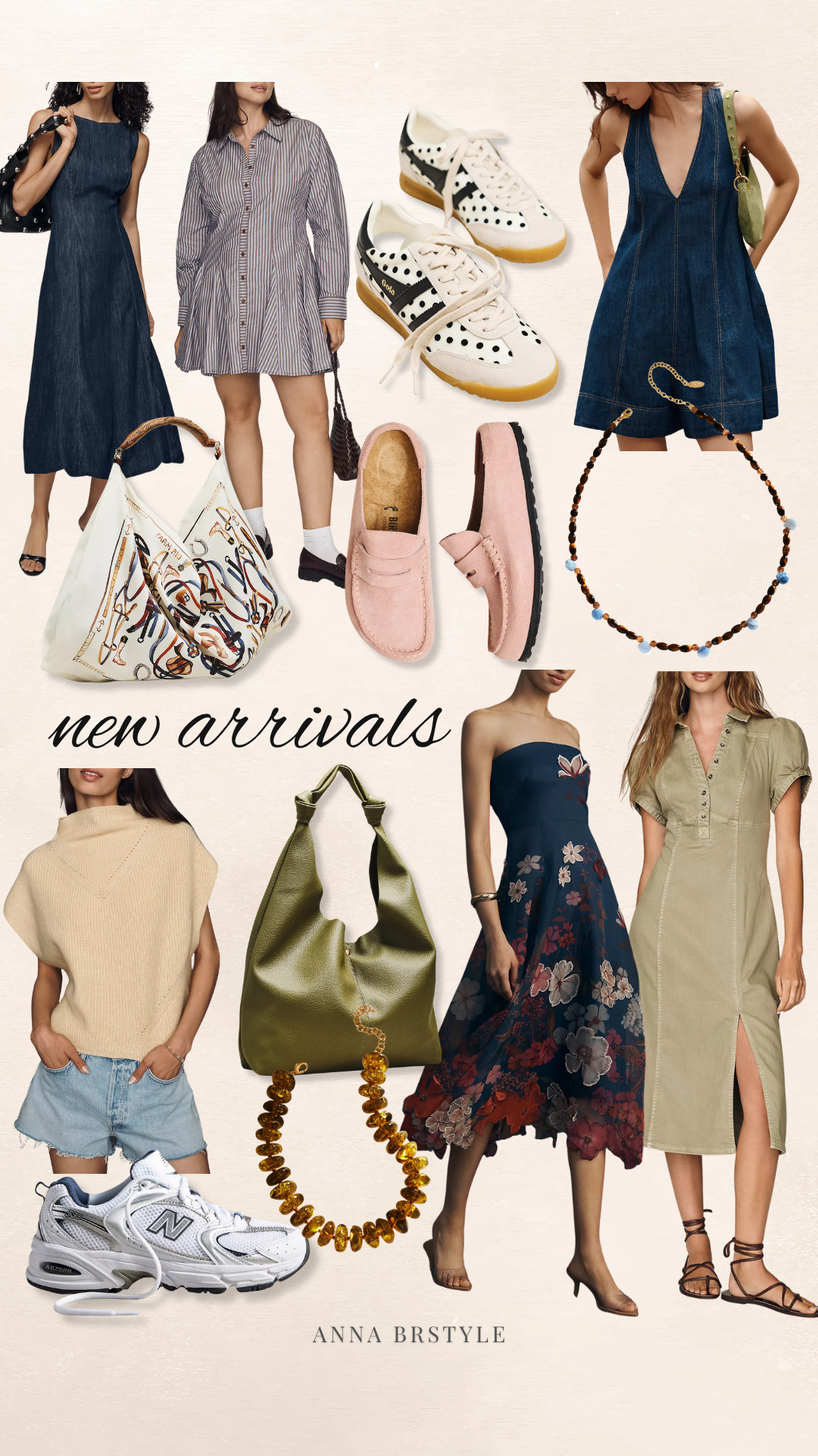 So many good new arrivals for the season ahead. I’m loving the mix of denim dresses, textured knits, statement accessories, loafers, and sneakers that can all start working into your wardrobe now and carry straight into fall.

new arrivals, fall fashion, denim dress, loafers, sneakers, statement jewelry, fall accessories, transitional style, women’s fashion, outfit inspiration, annabrstyle 

 #LTKootd #LTKSeasonal #LTKOver40