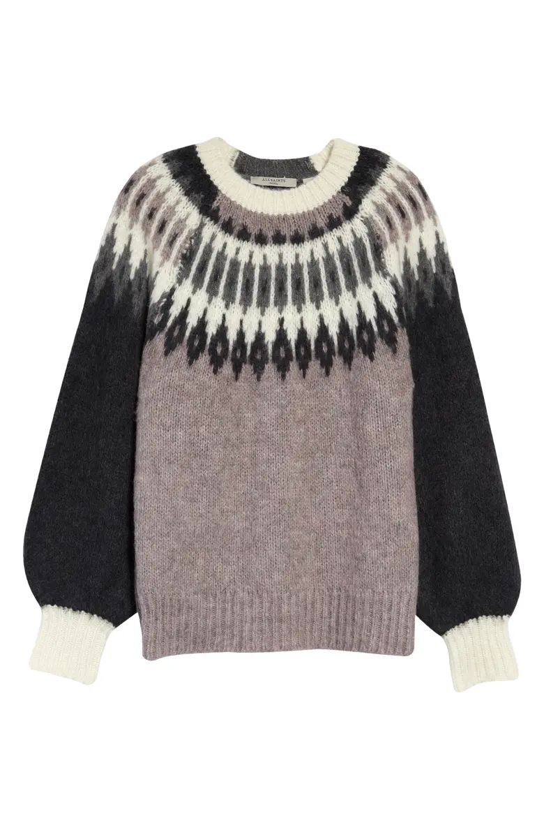 Falka Fair Isle Oversize Sweater | Nordstrom