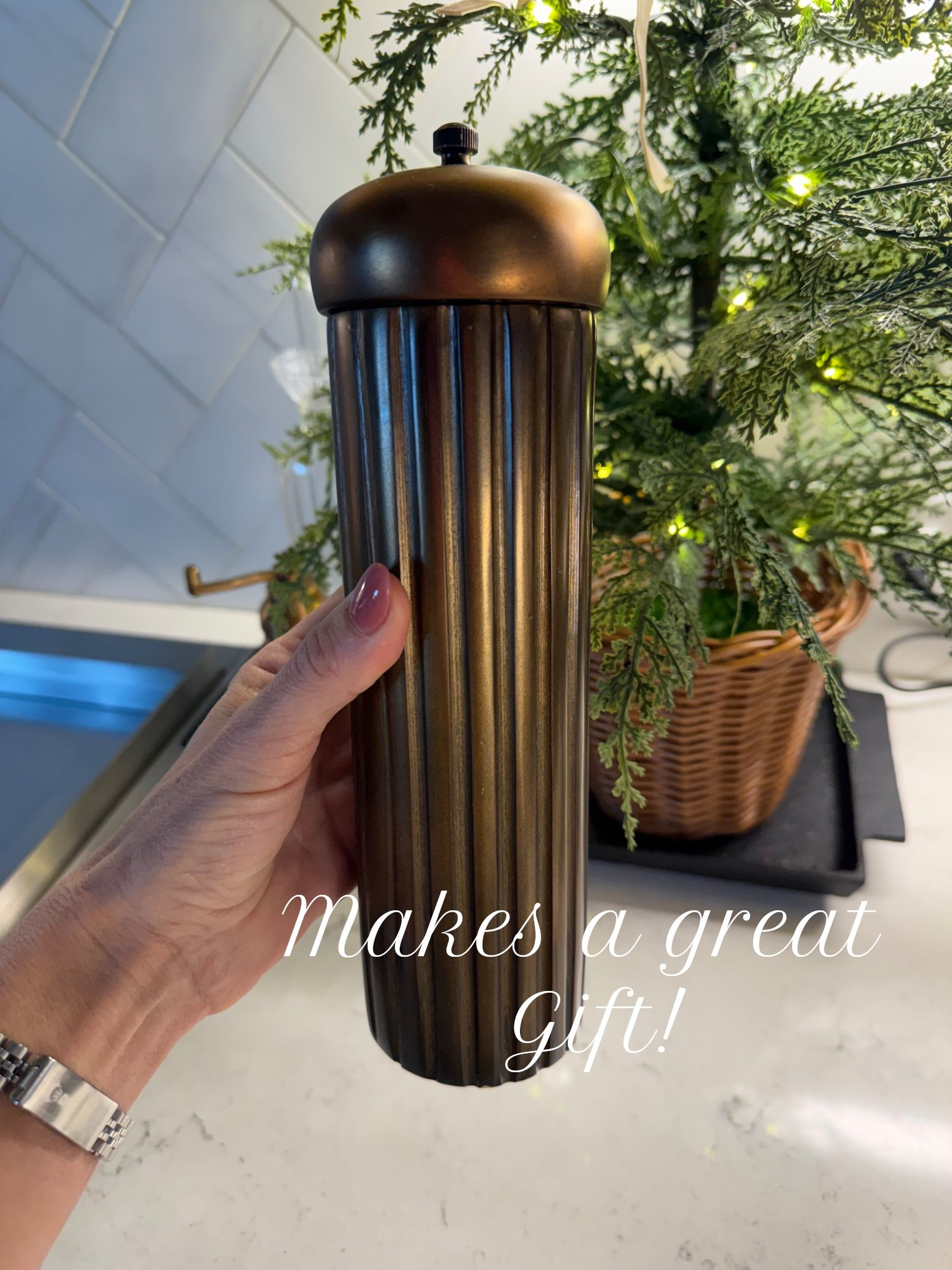 This gorgeous grinder comes beautifully packaged with a pretty satin lined box….perfect gift! 

#LTKFindsUnder50 #LTKGiftGuide #LTKHome