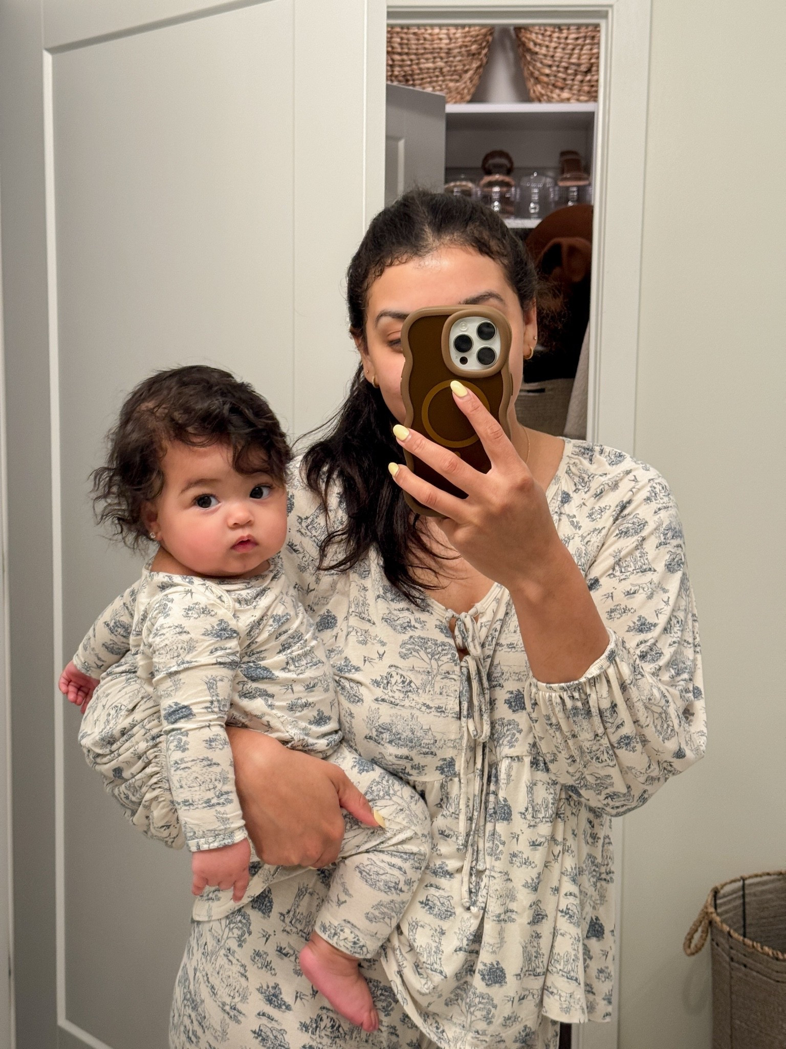 Matching Mommy & Me PJ’s 💙🤍👶🏻

#LTKBaby #LTKmomlife