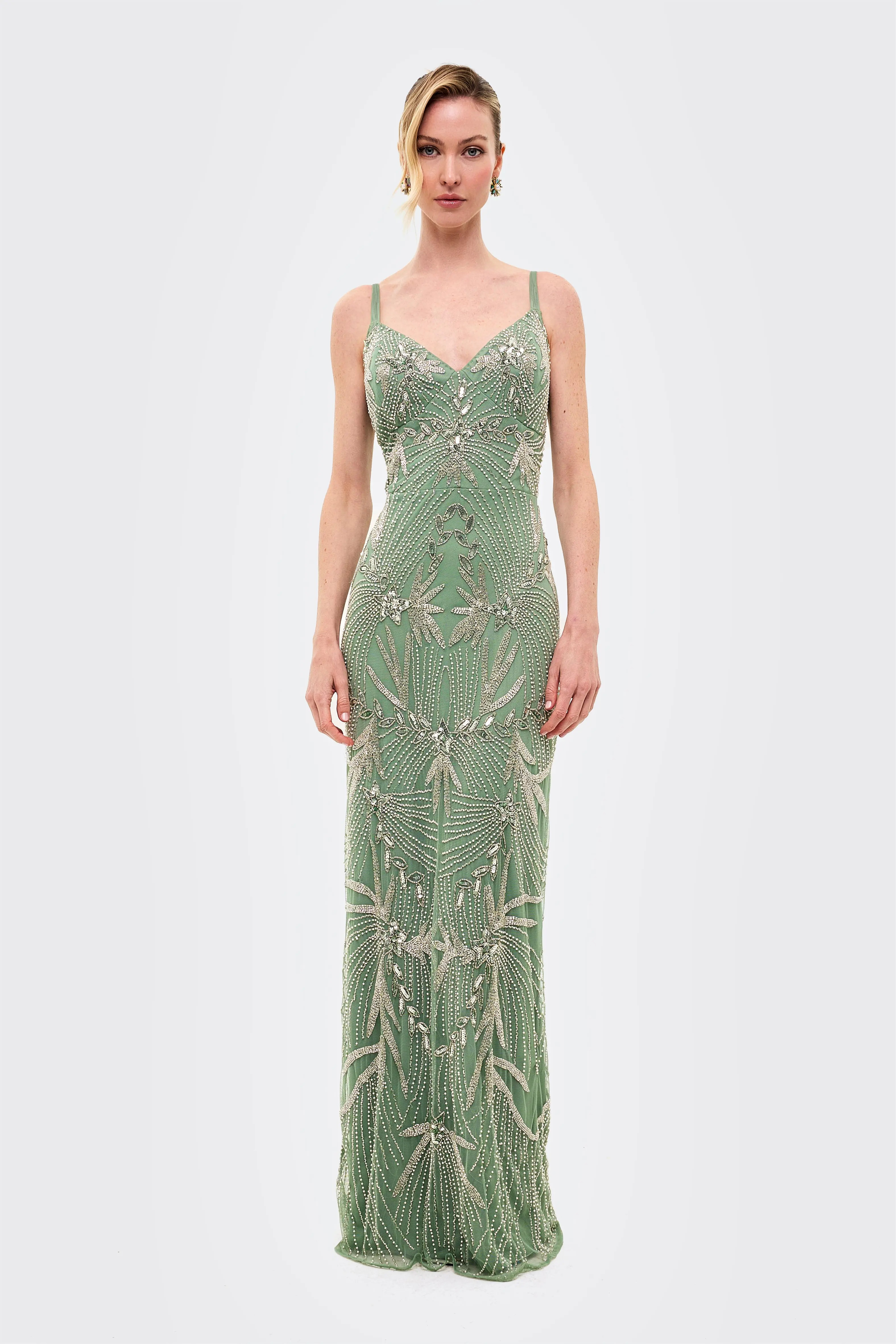 BEAUUT Embellished Sequins Fitted Gown (Women) | Nordstrom | Nordstrom