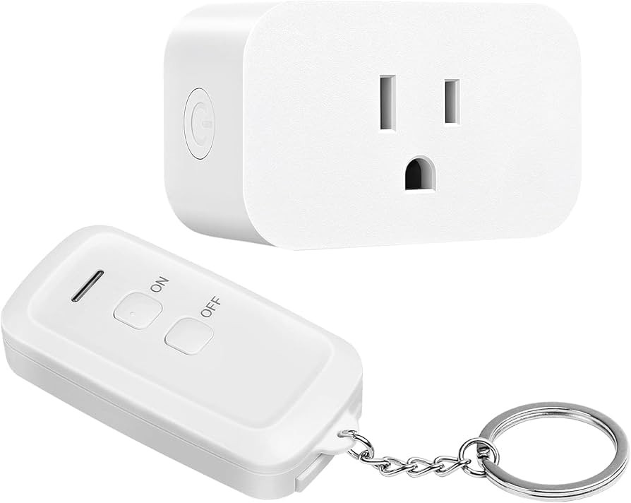 DEWENWILS Indoor Remote Control Outlet, Wireless Remote Light Switch, No Interference Remote Outl... | Amazon (US)