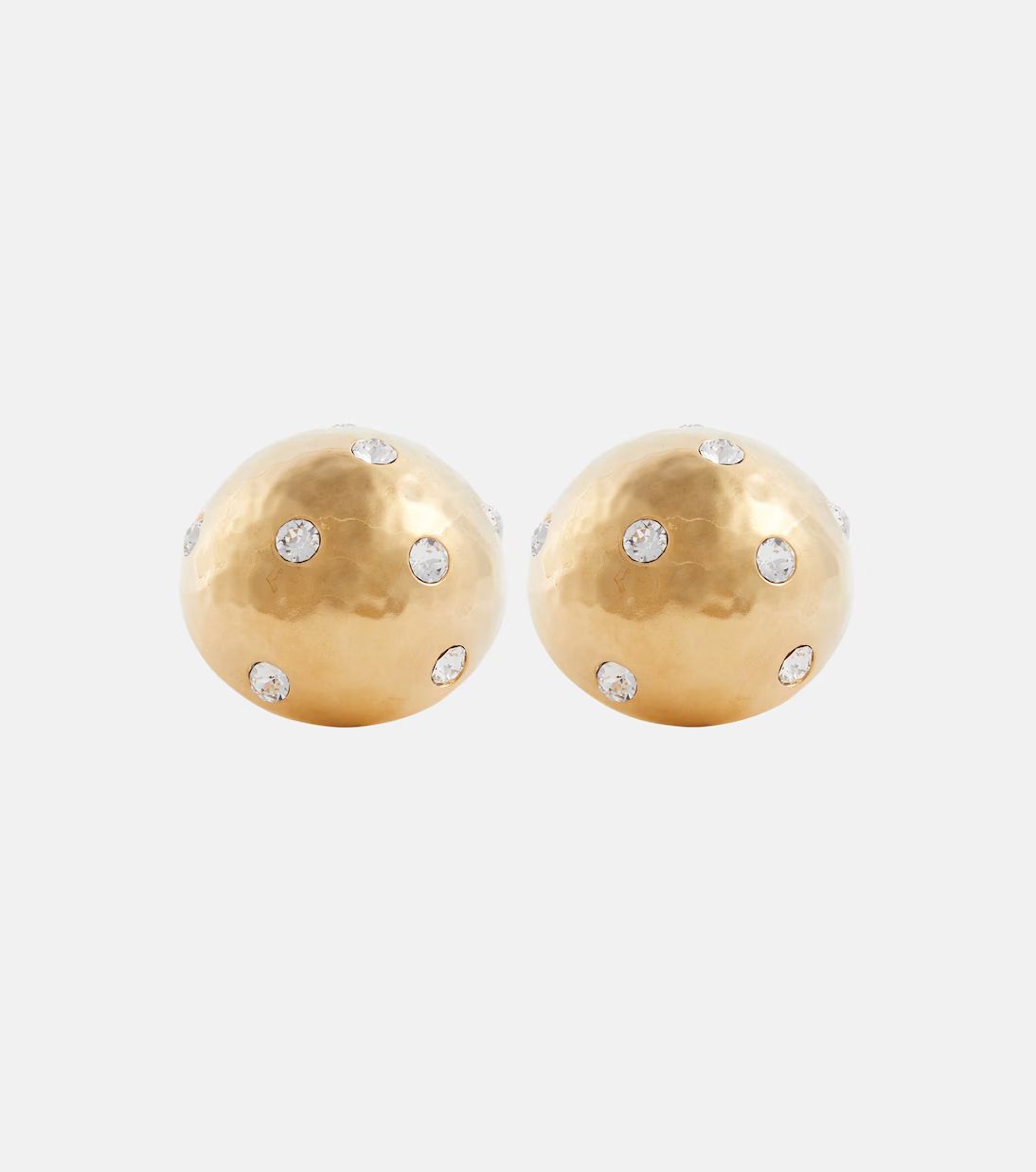 Dome embellished clip-on earrings | Mytheresa (UK)