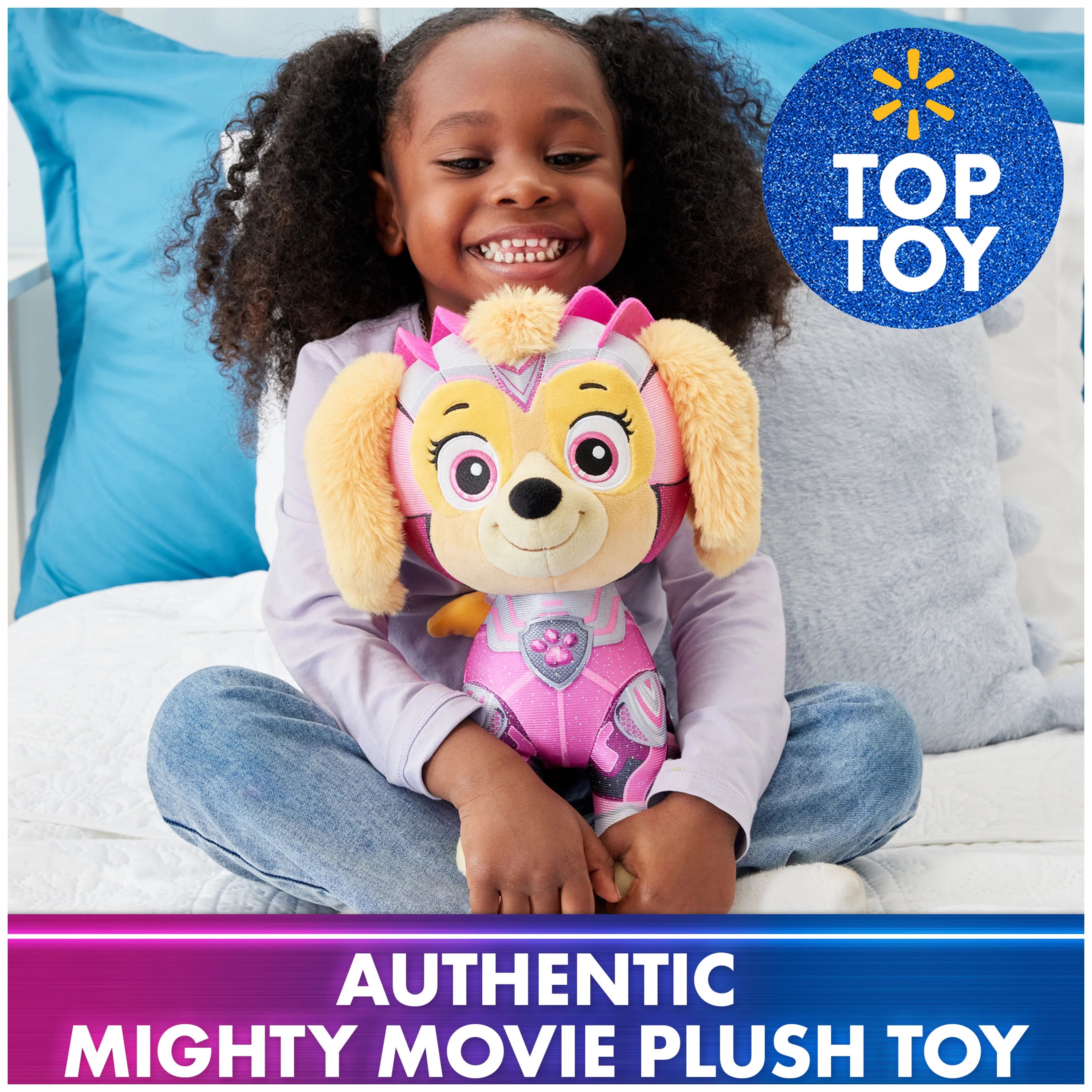 PAW Patrol: The Mighty Movie, Skye 12-inch Tall Premium Plush Toy for Kids 3+ | Walmart (US)