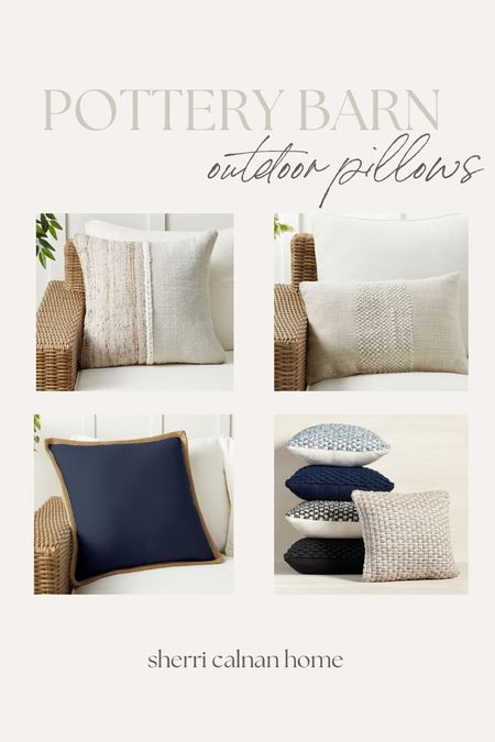 Pottery barn outdoor pillows. Inserts are included 

#LTKfindsunder100 #LTKhome #LTKSeasonal