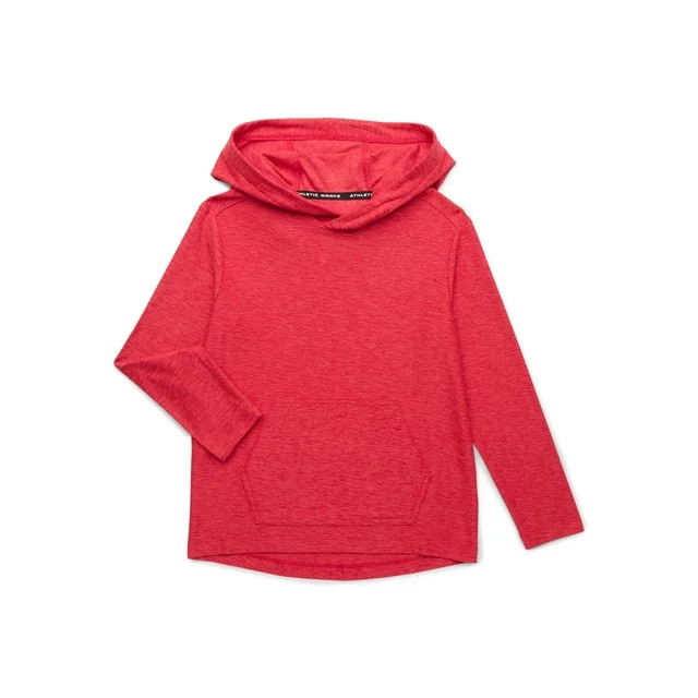 Athletic Works Boys' Active Hoodie with Long Sleeves, Sizes 4-18 & Husky | Walmart (US)