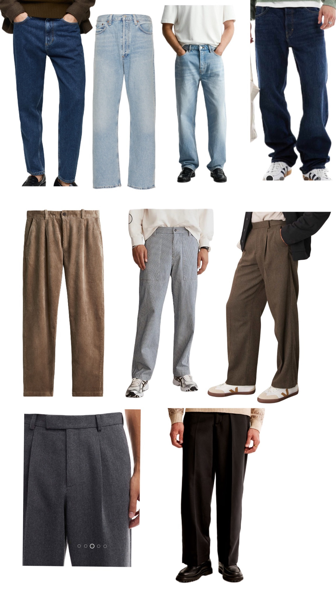 Boyfriend style: Jeans/ pants! 
