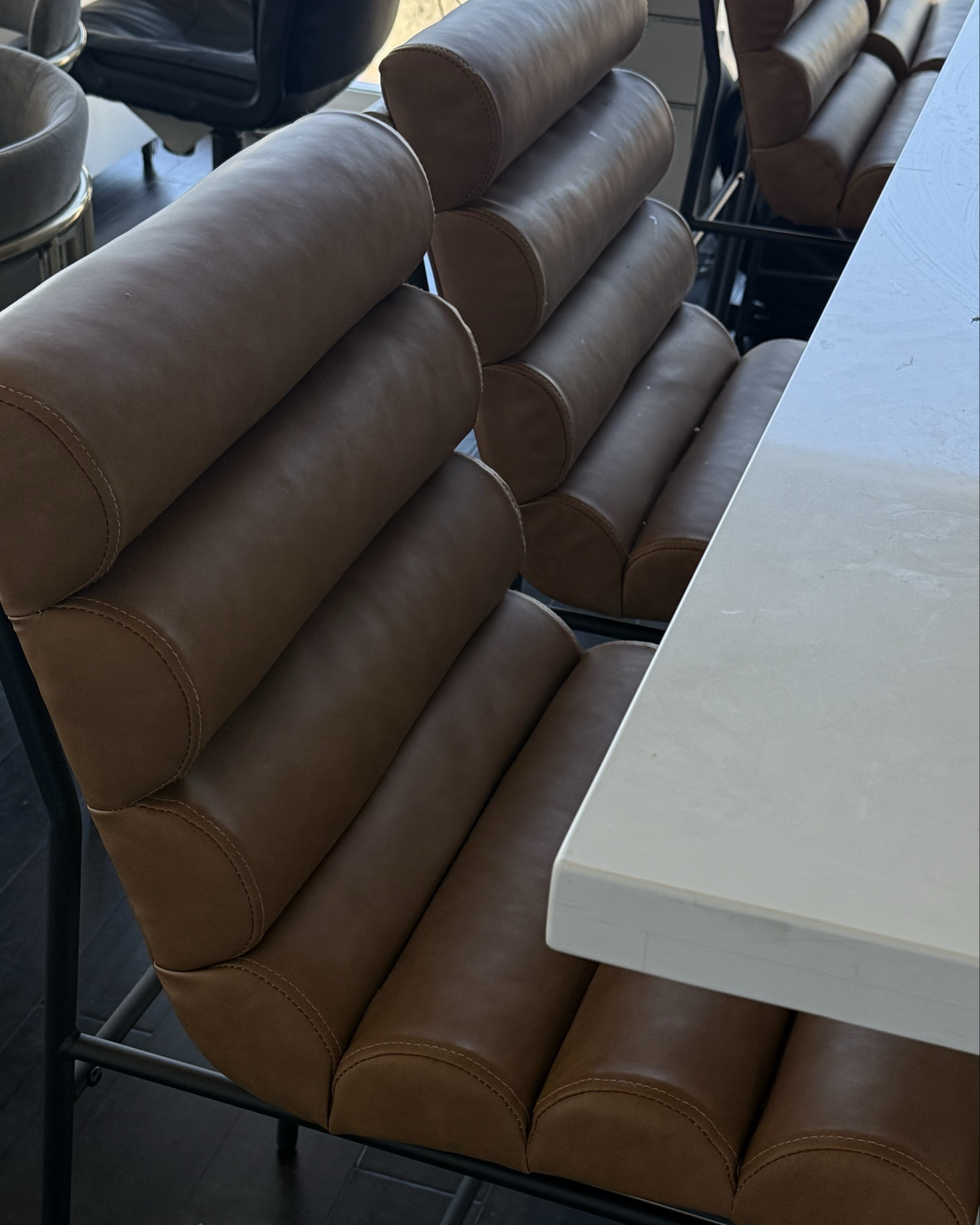 These leather bar stools give our home such a homey feel and are super comfortable! 

#LTKSeasonal #LTKStyleTip #LTKHome