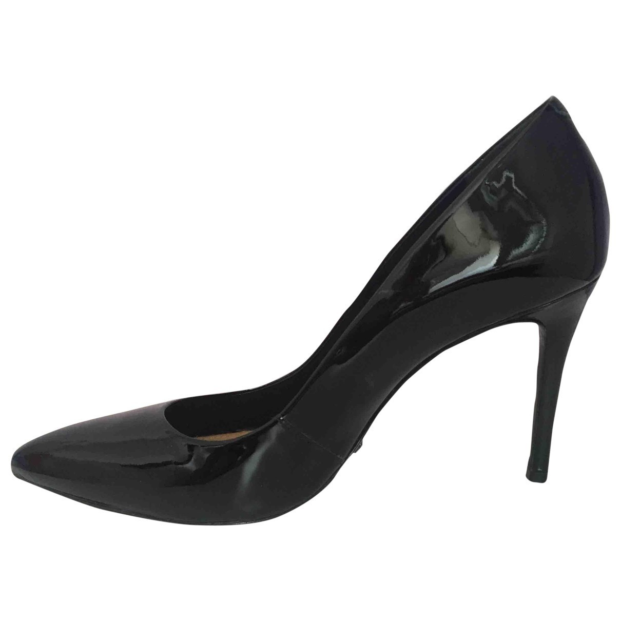 Schutz Black Patent leather Heels for Women | Vestiaire Collective (Global)