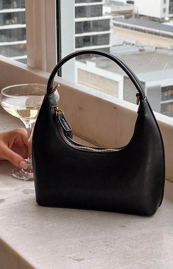 Brunswick Black Shoulder Bag | Beginning Boutique (AU)