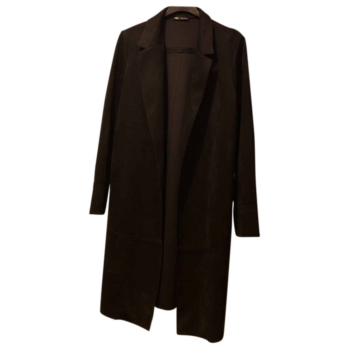 Zara Black Suede jacket for Women M International | Vestiaire Collective (Global)