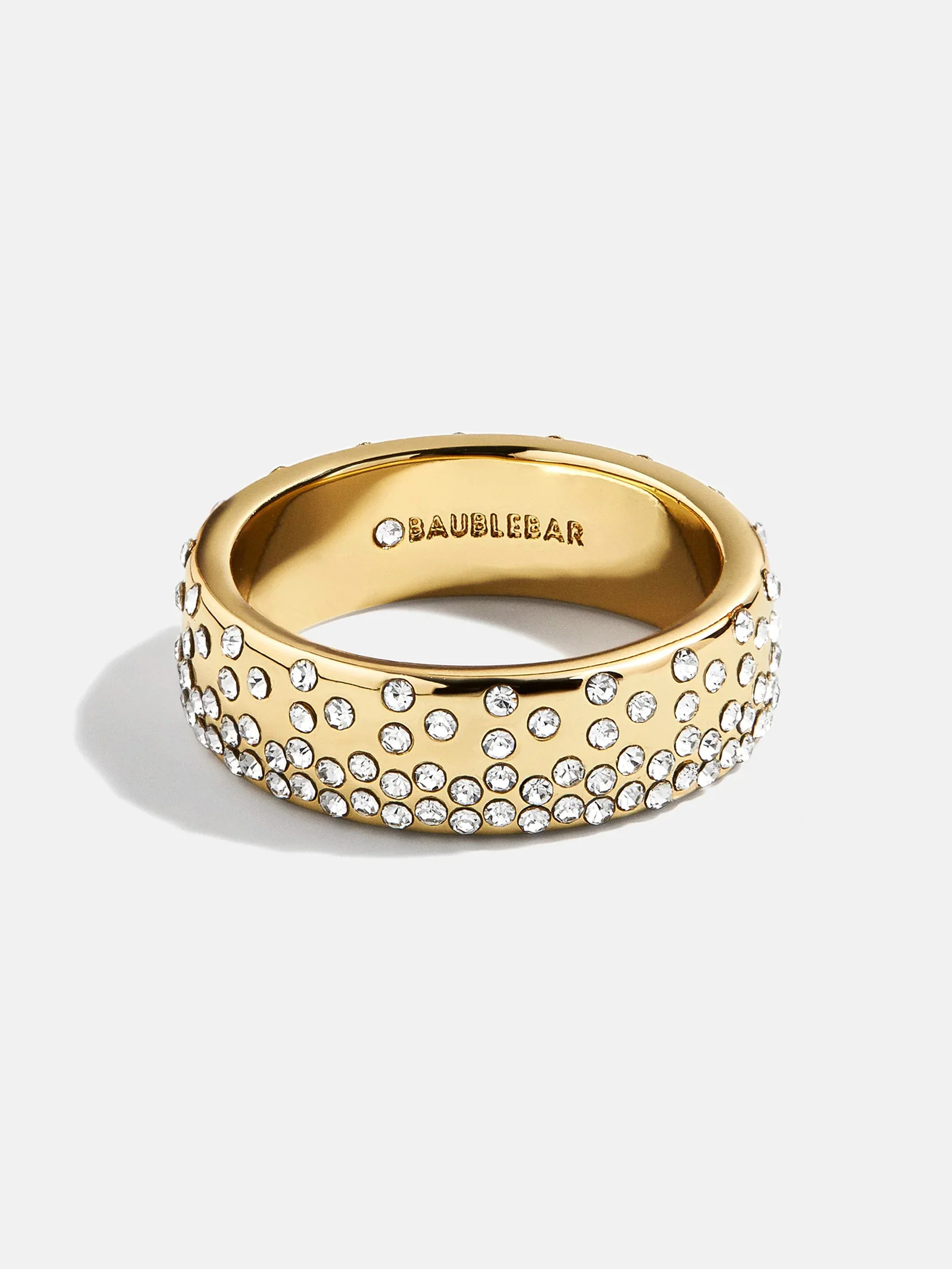 Lola Ring - Gold/Pavé | BaubleBar