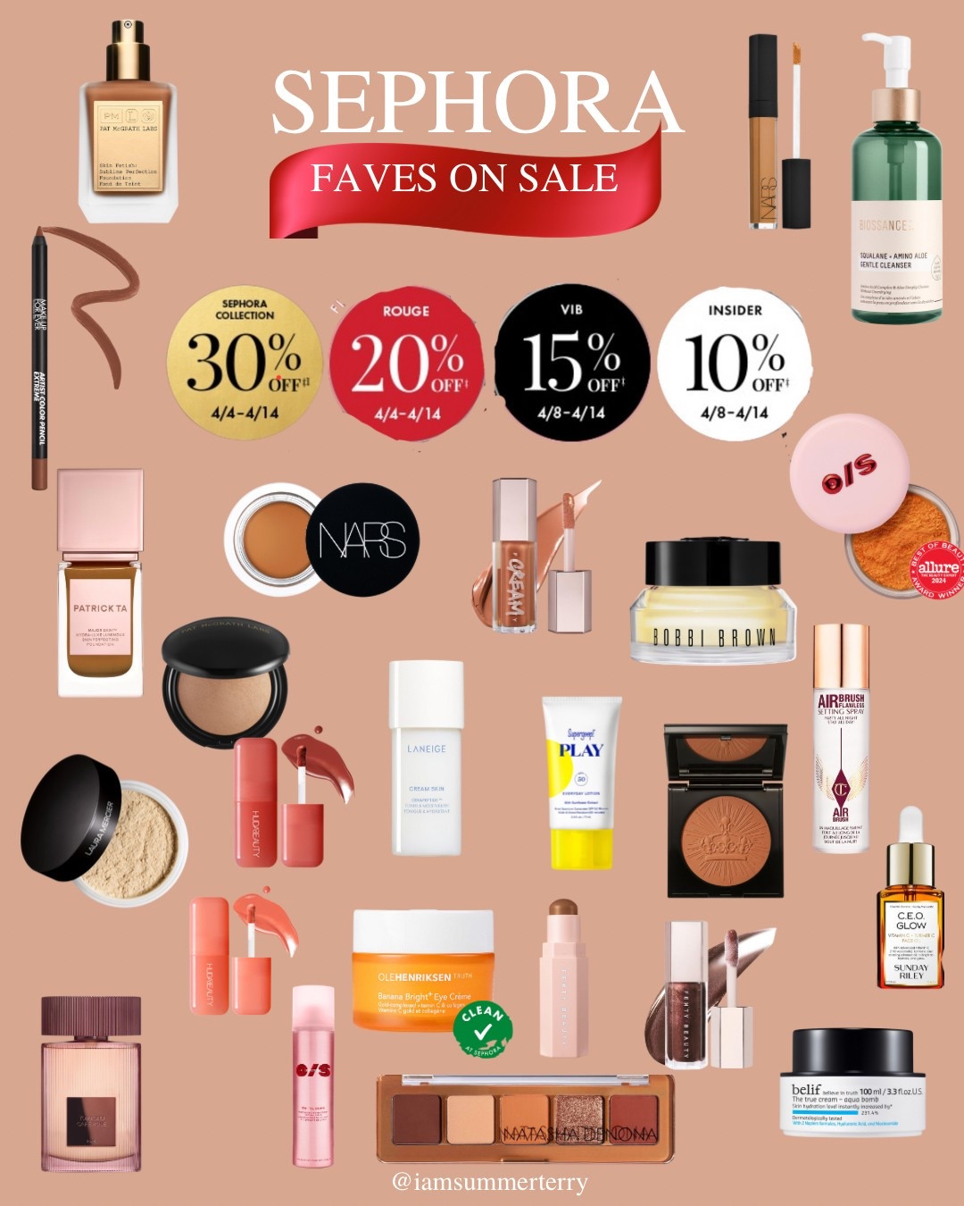 Some of my faves at Sephora. 