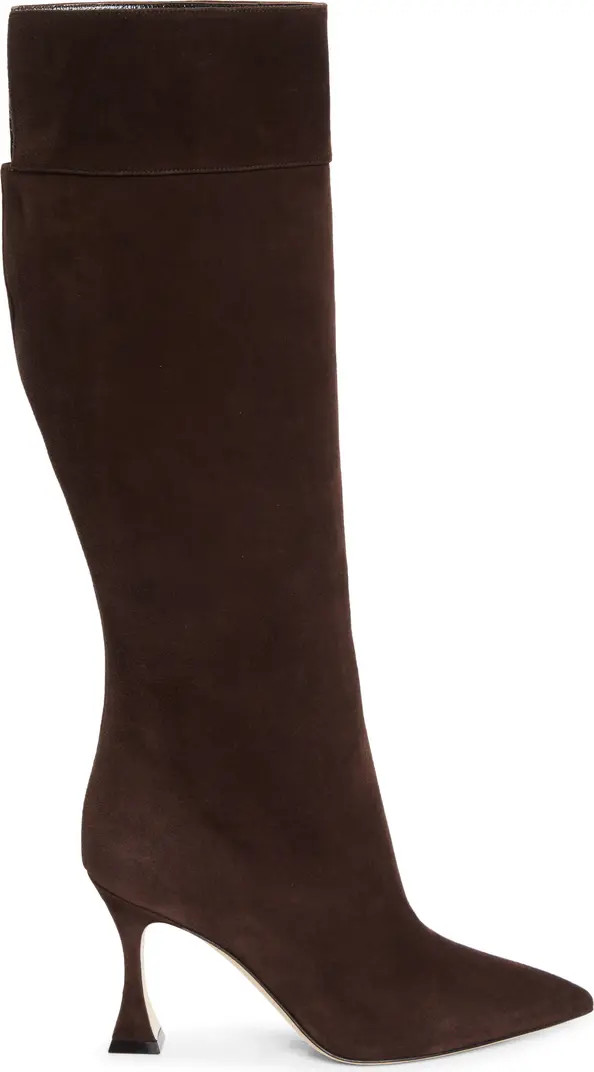 Manolo Blahnik Miralone Pointed Toe Tall Boot (Women) | Nordstrom | Nordstrom