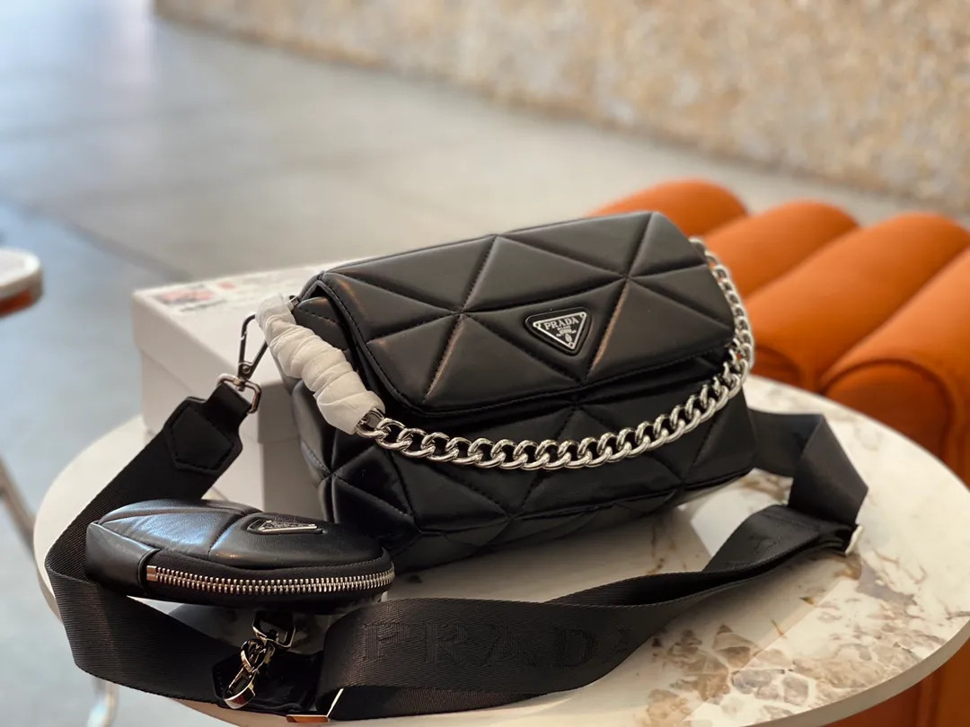 PRADA Designer bag Classic latest color women Shoulder bags chain handbag leather womens Cross bo... | DHGate