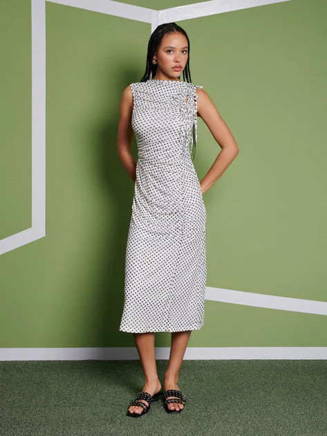 Ghospell  Martina Polka Dot Midi Dress | Sister Jane (UK)