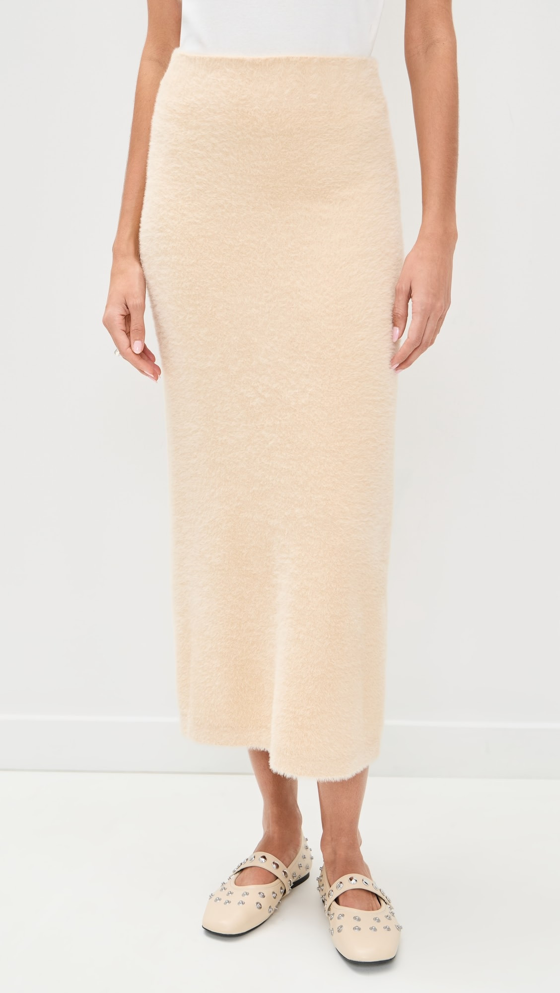 Fuzzy Midi Skirt | Shopbop