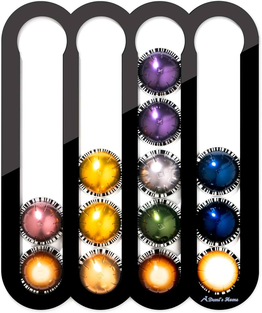Demi's Home Adhesive Coffee Pod Holder for Nespresso Vertuo Capsules (Measure Before Purchase) - ... | Amazon (US)